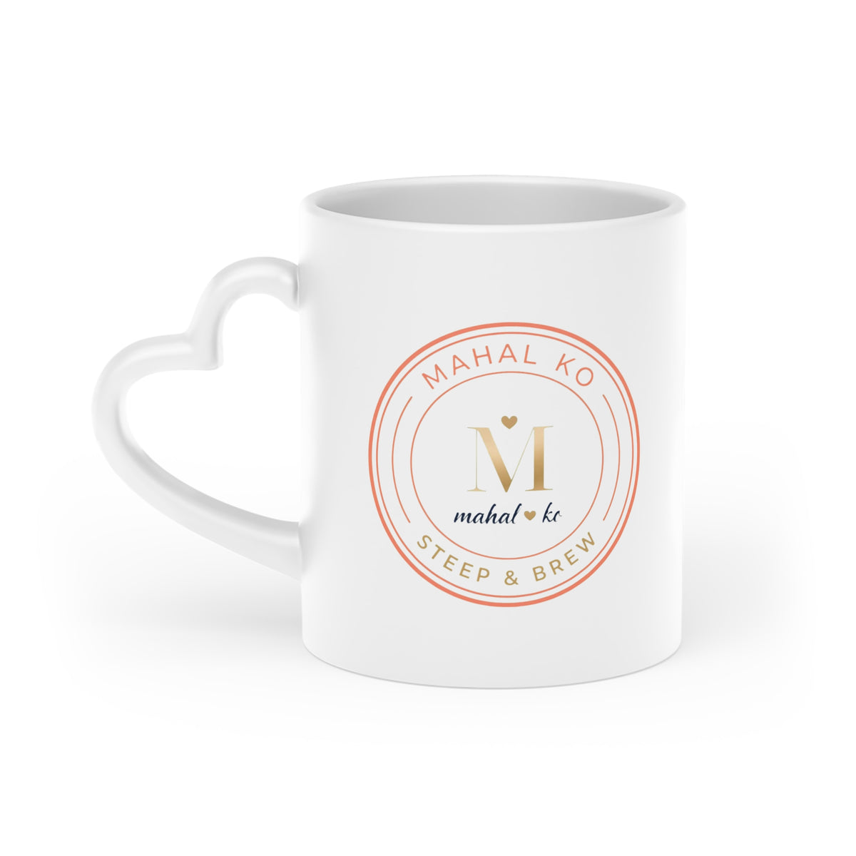 Heart-Shaped Mug